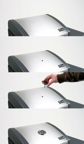 Grillthermometer bis 400 °C, Thermometer für alle Grills, Smoker, Räucherofen und Grillwagen, analog, Grillzubehör (Anzeige: NUR Celsius) - 3