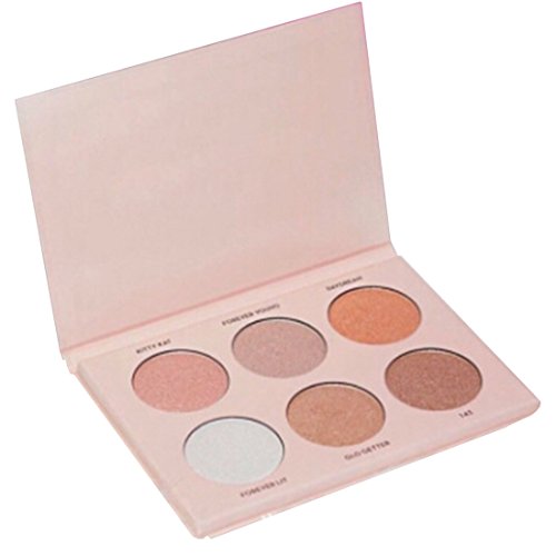 VWH 6 Farben Lidschatten Palette Makeup Eyeshadow Kosmetik Profi Augenpalette