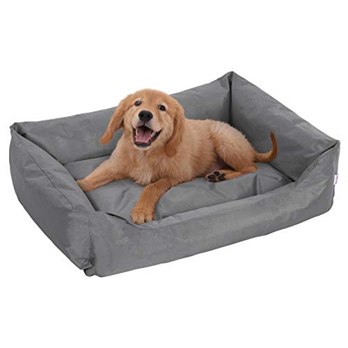 FEANDREA Dog Bed, XXL Dog Basket, Comfortable Dog Sofa, Cosy Pet Bed in