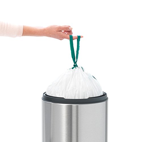 Brabantia 115462 Touch Bin New mit herausnehmbaren Kunststoffeinsatz, 30 L, Edelstahl, matt steel fingerprint proof, 32.8 x 32.8 cm - 6