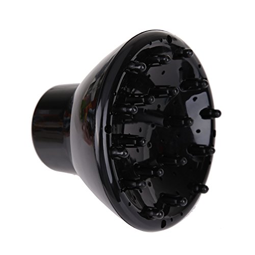 Demiawaking Universal Blower Hairdressing Styling Salon Curly Hair Dryer Diffuser Cover Acessories Black