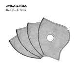 ✅ TALLA UNIVERSAL - Gracias a la bandas en velcro la mascara es adaptable y comoda para la mayoría de los adultos. La naturaleza protectora total de la boca la hace ideal también para las actividades al aire libre deportivas como ciclismo, motocicleta, mtb, correr, entrenamiento, esquí.