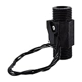 Modo de instalación: Vertical u horizontal (con los símbolos de la dirección del flujo en el artículo) y flujo pequeño 0.5L- 1.0L / min y flujo grande 6.0L / min