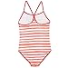 Bluezoo Kids Girl's Red Beach Girl Printed Swimsuit Age 7-8