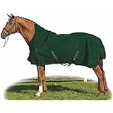 HKM 86565800.0027 Weidedecke Highneck 600D 300g Wattefüllung, grün