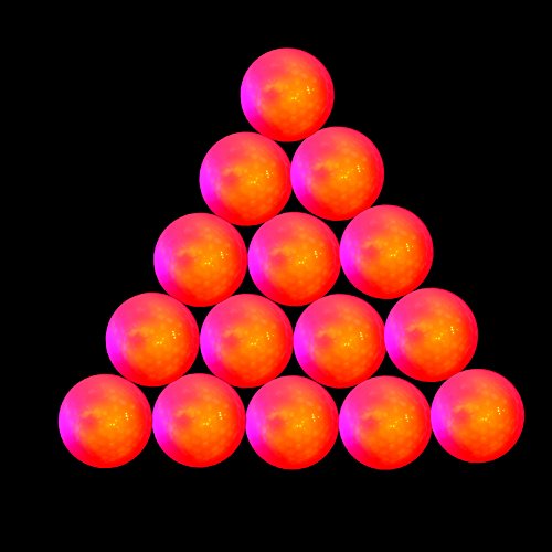 15-piece-Super-Bright-Night-Flyer-Glowing-LED-Golf-Ball-Light-on-Red