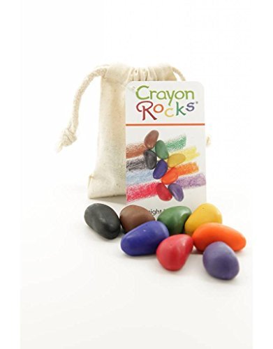 Crayon Rocks 8 Colors in a Muslin Bag by Crayon Rocks