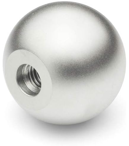6pcs Filettata Manopola Palla Maniglia Rotonda, 40 Mm Di - Foto 5