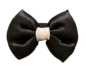 For The Fur Kids Tuxedo Dog Bow Tie: Wedding and Occasion Bow Tie for Pets (Black and White)