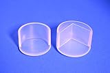 Premium Tischeckenschutz, 2-teilige Kantenschützer zum Vermeiden von Kopfverletzungen an scharfen Tischecken, Tischkantenschutz Baby, Made in Sweden: Eckenschutz transparent mit starkhaftendem 3M Klebeband (8 Stück) - 2