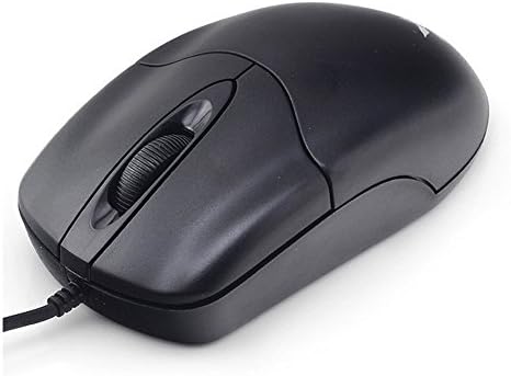 Wired USB Mouse with 3-Button for Notebook or Desktop