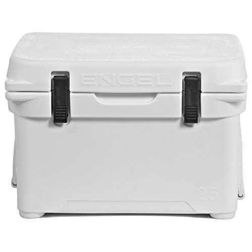 ENGEL 25 High Performance 5.28 Gallon 24 Can High Performance Durable Rotationally Molded Ice Cooler for Camping, Hunting, and Fishing