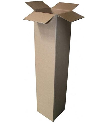 Faltkarton 150 X 150 Mm – Länge 1 Oder 2 Meter Wählbar, FEFCO/0201, Zweiwellige Versandhülse Von Jura Kartonagen