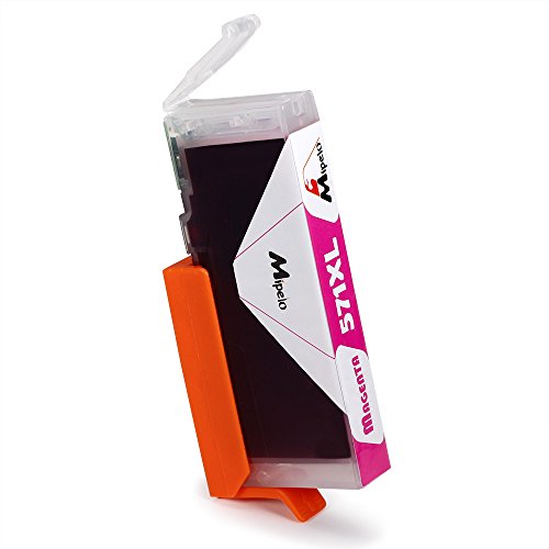 Mipelo Kompatibel PGI-570XL CLI-571XL Tintenpatronen, Verwendet in Canon Pixma MG7700 MG7750 MG7751 MG7752 MG7753 TS8050 TS8051 TS8052 TS8053 TS9050 TS9055 Drucker (1 Große Schwarze, 1 Kleine Schwarze, 1 Grau, 1 Cyan, 1 Magenta, 1 Gelb, 6 Stück) - 7
