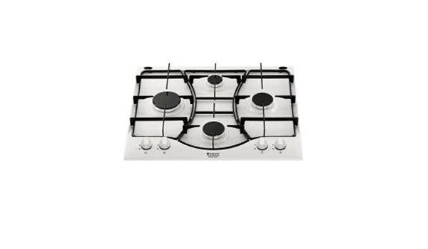 Hotpoint-Ariston PH 640 MS (BK/WH) Plaque de Cuisson Gaz Intégrable 59 cm :  Amazon.fr: Gros électroménager