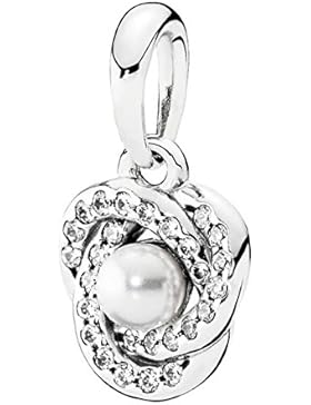Pandora Damen-Kette_mit_Anhänger 925_Sterling_Silber zirkonia 390401WCP