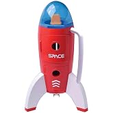 Playmind Sun-Pmd-Space Set Astro Venture Space Rocket 1Vehicle/2 Figure, Sound/Light