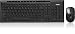 Produktbild Rapoo 8200P RF Wireless QWERTY Holländisch Schwarz - Tastaturen (Standard, Kabellos, RF Wireless, QWERTY, Schwarz, Maus enthalten)
