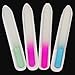 4 Colour Crystal Glass Nail Art Files Manicure Tool Kit