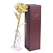 Produktbild JTTVO Goldene Rose liebes Geschenk für Frauen: 24k Gold konservierte echte Rosen besondere Geschenke für Ehefrau Geburtstag Jahrestag Valentinstag Forever Rose