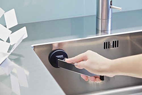 Spüllappenhalter WINK Spültuchhalter Halterung mit Saugnapf Edelstahl - 2