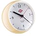 Produktbild Wesco Mini Clock Küchenuhr, Kunststoff, Mandel, 12 x 12.5 x 12 cm