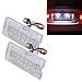 Produktbild Luci di alta qualità, 2 Stück Kennzeichenleuchte mit 18 SMD-3528 Lampen für BMW E53 (X5), 2W 120LM, 6000K, DC12V