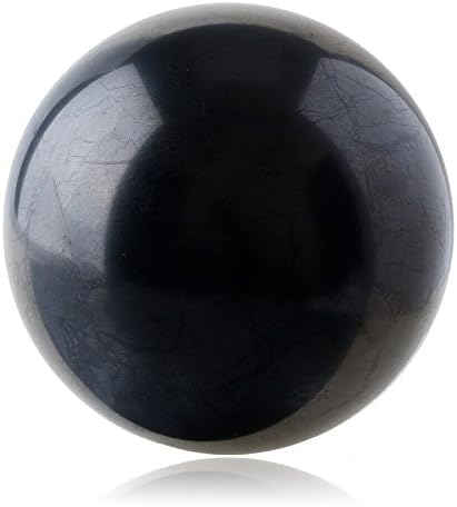 SHUNGITE SPHERE THE STONE OF LIFE- 70MM Polished ...