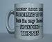 Produktbild I 'm Listening aber in My Head Ich beobachte, Tennis lustig bedruckte Tee/Kaffee Tasse