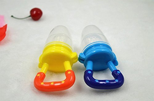 Hosaire Baby Schnuller Kinder Beruhigungssauger Kreativ Silikon Schnuller für 6-18M Mädchen,Junge(gelb) - 6