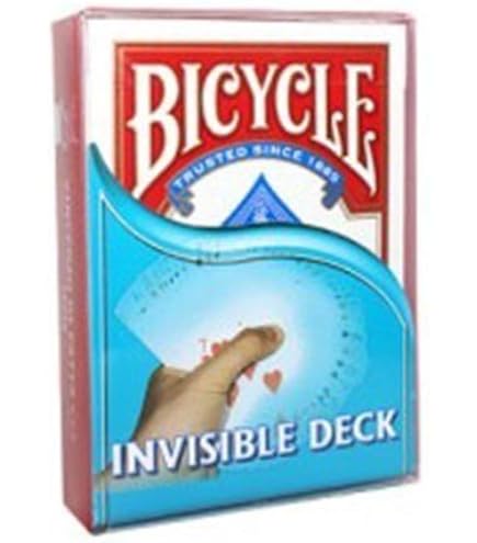 Mazzo Di Carte Bicycle Speciale Mirage – Dorso Rosso, Formato Poker, Per Giochi Di Magia E Prestigiazione - 3