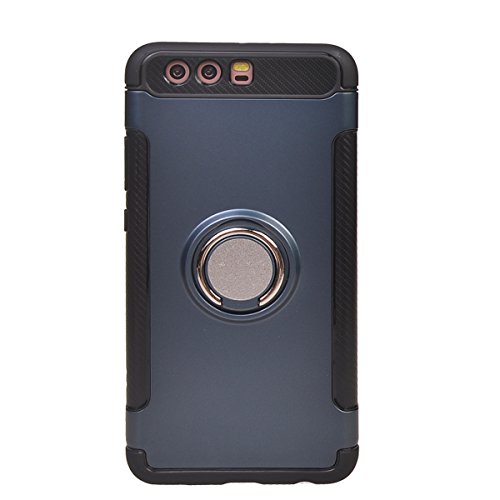 huawei p10 Funda COOLKE Doble Capa TPU PC Shockproof Anti-rasgu os tel fono caso protecci n C scara Cover de 360 Rotating Ring Grip Stand Holder para huawei p10 - Dark Azul reviews huawei p10 Funda COOLKE Doble Capa TPU PC Shockproof Anti-rasgu os tel fono caso protecci n C scara Cover de 360 Rotating Ring Grip Stand Holder para huawei p10 - Dark Azul