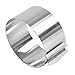 Produktbild Einstellbar Kuchenringe Edelstahl Schaumfestiger Layered Kuchen Schimmel Backen Ring (9.5-12 Zoll)
