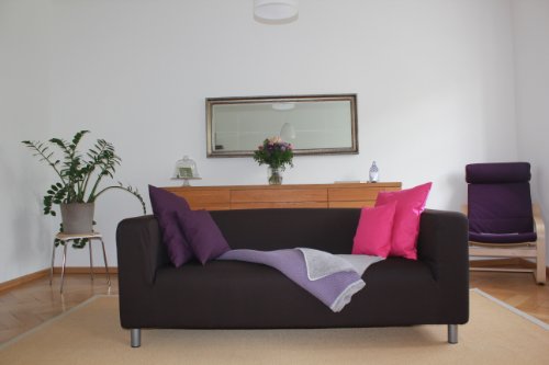 buntaneo Bezug passend für IKEA Klippan 2er-Sofa, Coffee Bean (Braun) – weitere Farben verfügbar - 3