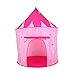 Produktbild GOTOTOP Spiel Zelt, Kinder Camping Zelt Prinzessin Zelt, Mädchen Jungen Indoor Outdoor Spiel Zelt Spielzeug mit 1 Tür und 2 Fenster für Kinder (Pink)