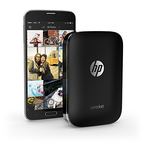 HP Sprocket Mobiler Fotodrucker (Drucken ohne Tinte, Bluetooth, 5 x 7,6 cm Ausdrucke) schwarz / silber reviews HP Sprocket Mobiler Fotodrucker (Drucken ohne Tinte, Bluetooth, 5 x 7,6 cm Ausdrucke) schwarz / silber