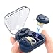Produktbild Leichte Drahtlose Bluetooth Kopfhörer Kopfhörer Sport Headsets, 45 Stunden Musik hören In Ear Kopfhörer für iPhone Android Samsung iPad Huawei HTC (Blau)
