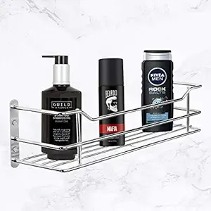 Planet Stainless Steel Bathroom Shelf/Kitchen Shelf/Rack/Bathroom Accessories(12 Inches)