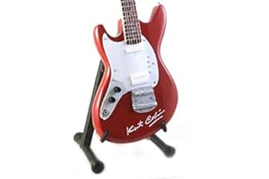 MUSIC LEGENDS COLLECTION Guitare miniature Fender Mustang Kurt Cobain Nirvana