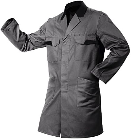 Kubler 1L465365-9799-4XL Vita Mix Coat, Anthracite/Black, 4X-Large