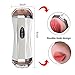 Produktbild Male Masturbator Pocket Pussy Sex Toy Masturbation Smart Vibrating Sucking Cup Vagina and MouthTeeth Tongue 3D Realistic Stroker Girls Voice Moans Piston Novelty Stroker Dual Hole Rechargeable for Men