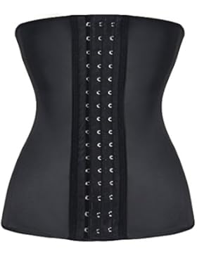 Damen Korsett Corsage Waist-Trainer Cincher mit 9 Stahlstäbchen Dessous Lingerie Mieder Unterbrustkorsett Korsage...