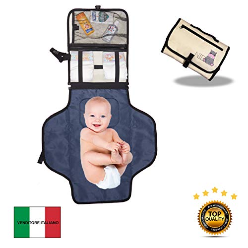 Preisvergleich Produktbild Wickelunterlage, tragbar, faltbar, Wickelunterlage, Wickeltasche, Reisetasche, für Kinder