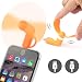 Produktbild ONX3 Orange Micro USB stecker tragbare Tasche Mini Handy Fan/kühlung Ventilator für Meizu 16s Pro