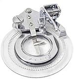 Universal Decorative Daisy Flower Stitch Sewing Machine Presser Foot-Fits All Low Shank Snap-On Sewing Machines