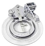 Universal Decorative Daisy Flower Stitch Sewing Machine Presser Foot-Fits All Low Shank Snap-On Sewing Machines