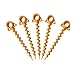 Produktbild Schildeng 5 PCS Ultimate Erdanker Orange Screw Tent Nail für Camping Landschaftsbau