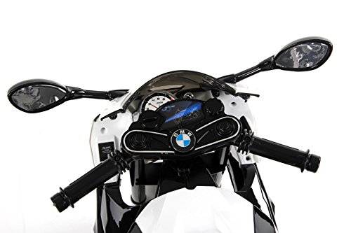 Kinder-Elektro Motorrad BMW S 1000 RR Swarz mit Reifen aus EVA