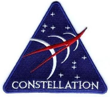 NASA Constellation Embroidered Badge Patch Iron or Sew on 10cm