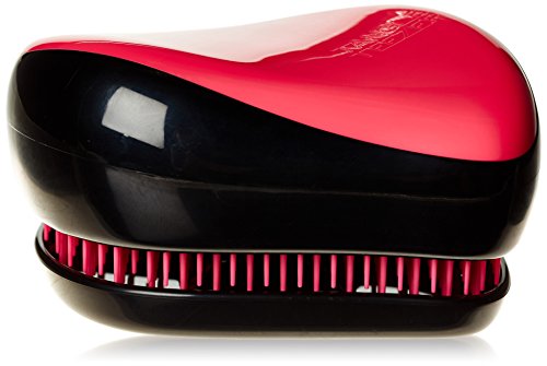 Tangle Teezer Compact Styler Professional Detangling Hair Brush - Black and Pink